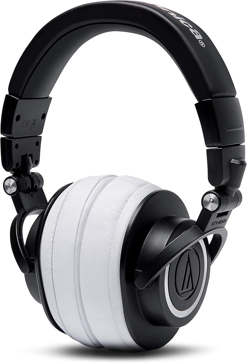 WC Wicked Cushions PadZ - Thick & Soft Ear Pads for ATH M50X / M40X / SteelSeries Arctis/HyperX Cloud & Alpha/Logitech G Pro X/Compatible with Over 50 Headphones | White - Image 5
